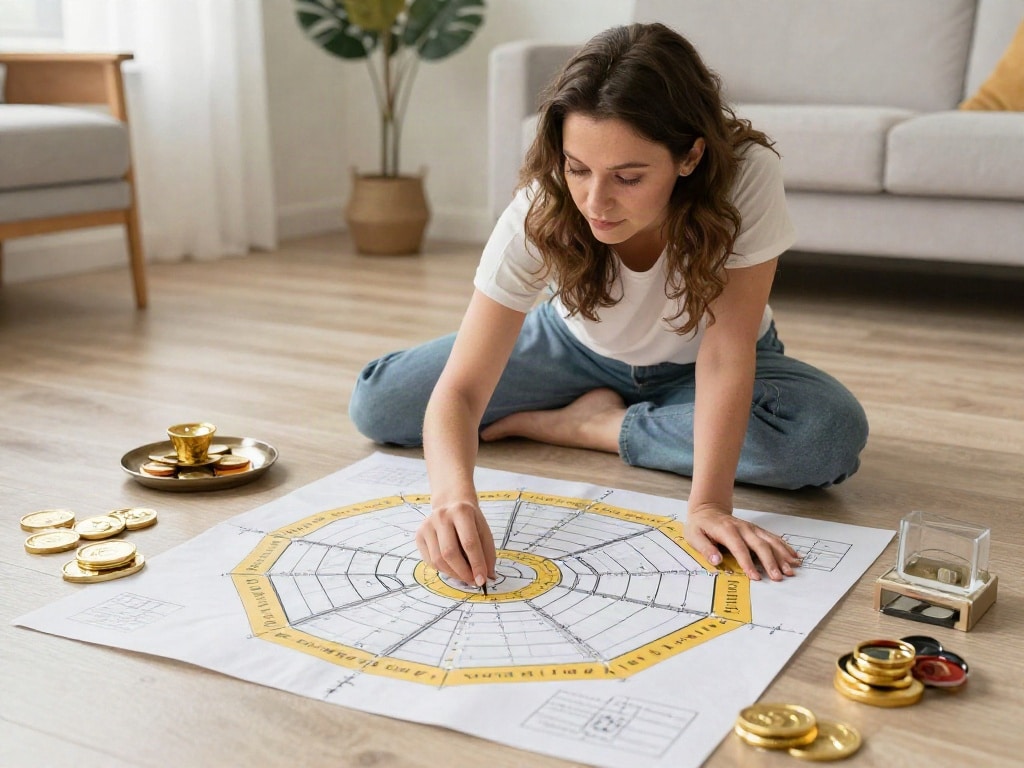 Bagua einzelner Raum