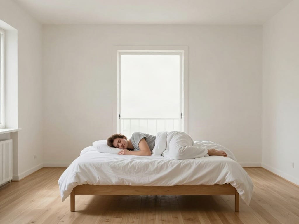 Fengshui Bett mitten im Raum