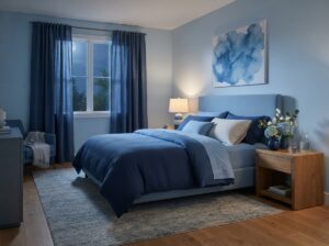 Fengshui Schlafzimmer Blau