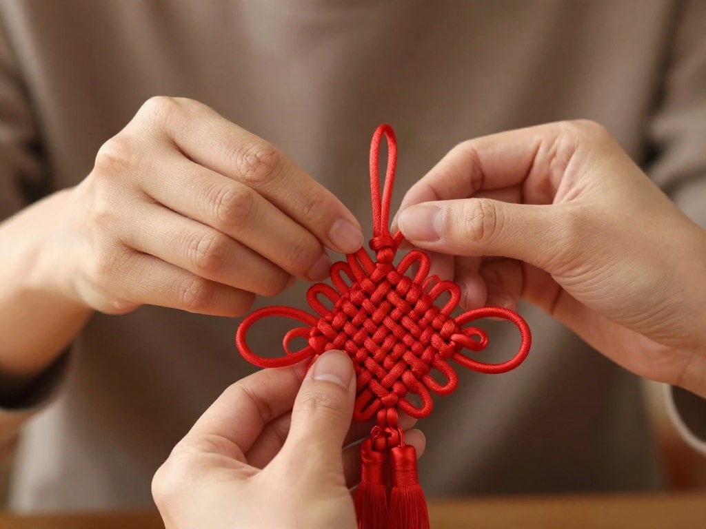 Fengshui chinesischer Knoten