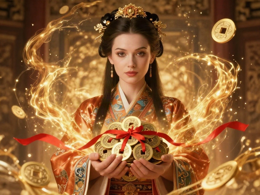 Fengshui chinesische Münzen