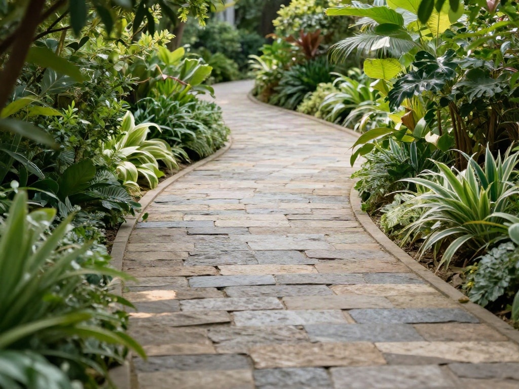 Fengshui Garten Wege