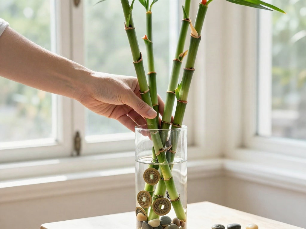 Fengshui Glücksbambus Wohlstand