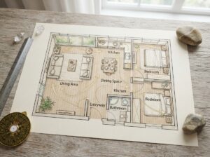 Fengshui Grundriss Energiefluss