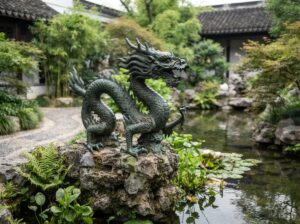 Fengshui Grüner Drache
