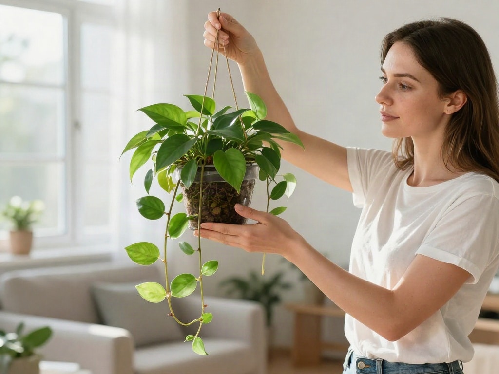 Fengshui hängende Pflanzen