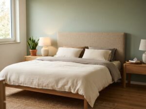 Fengshui Bett Wand
