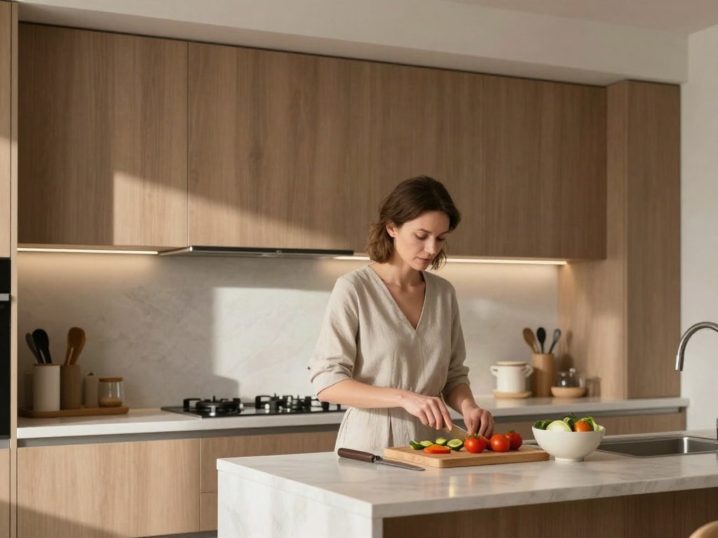 Fengshui Mitte Wohnung Küche
