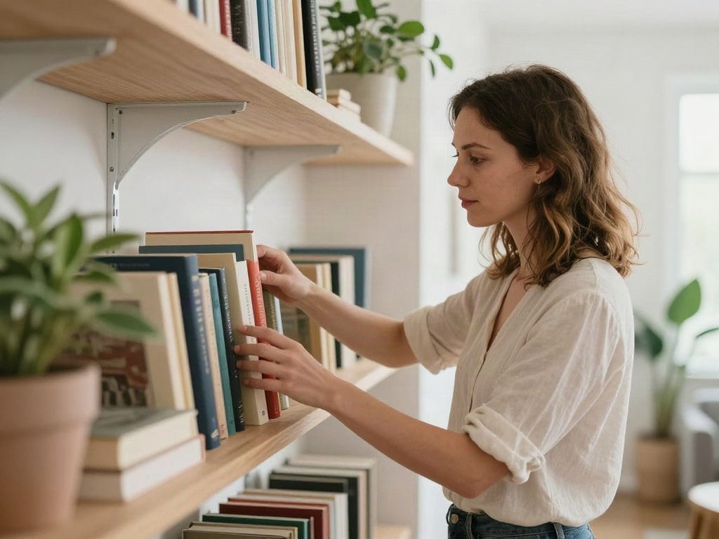 Fengshui offene Regale Ordnung