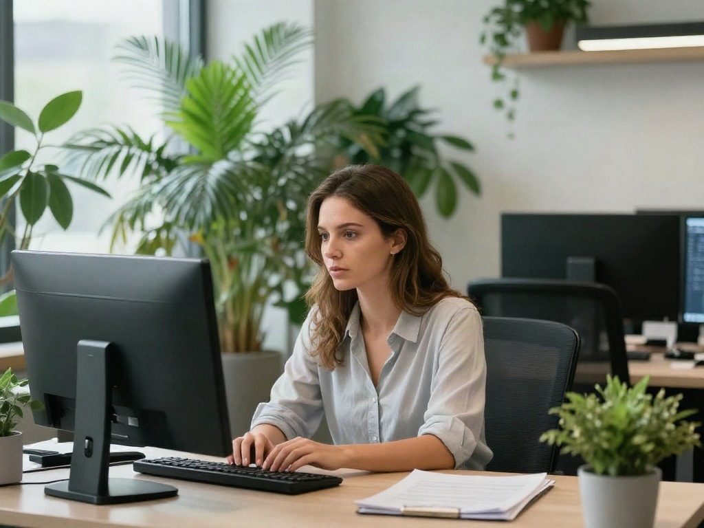 Fengshui Pflanzen Büro