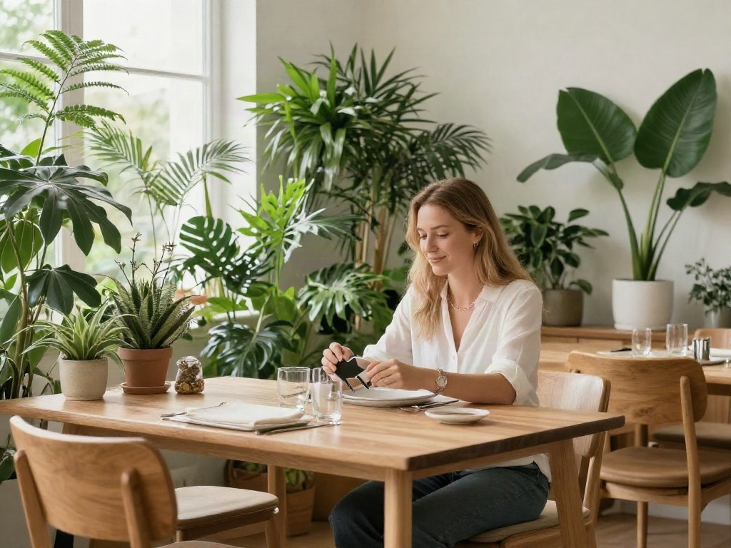 Fengshui Pflanzen Esszimmer