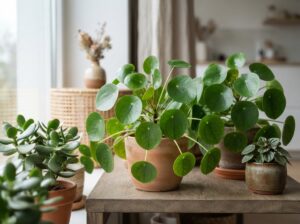 Fengshui Pflanzen runde Blätter