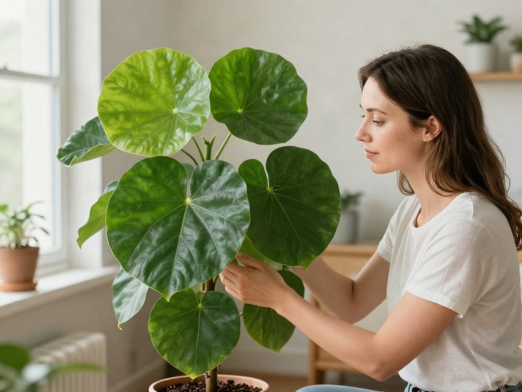 Fengshui Pflanzen runde Blätter