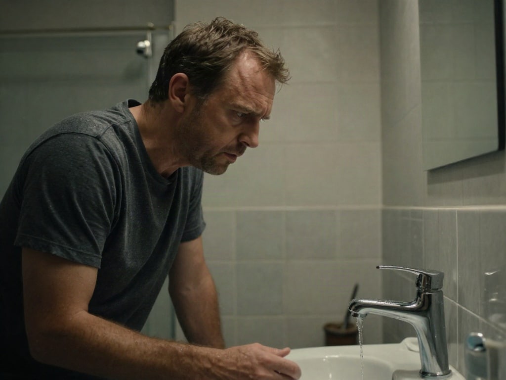 Fengshui undichter Wasserhahn Geld