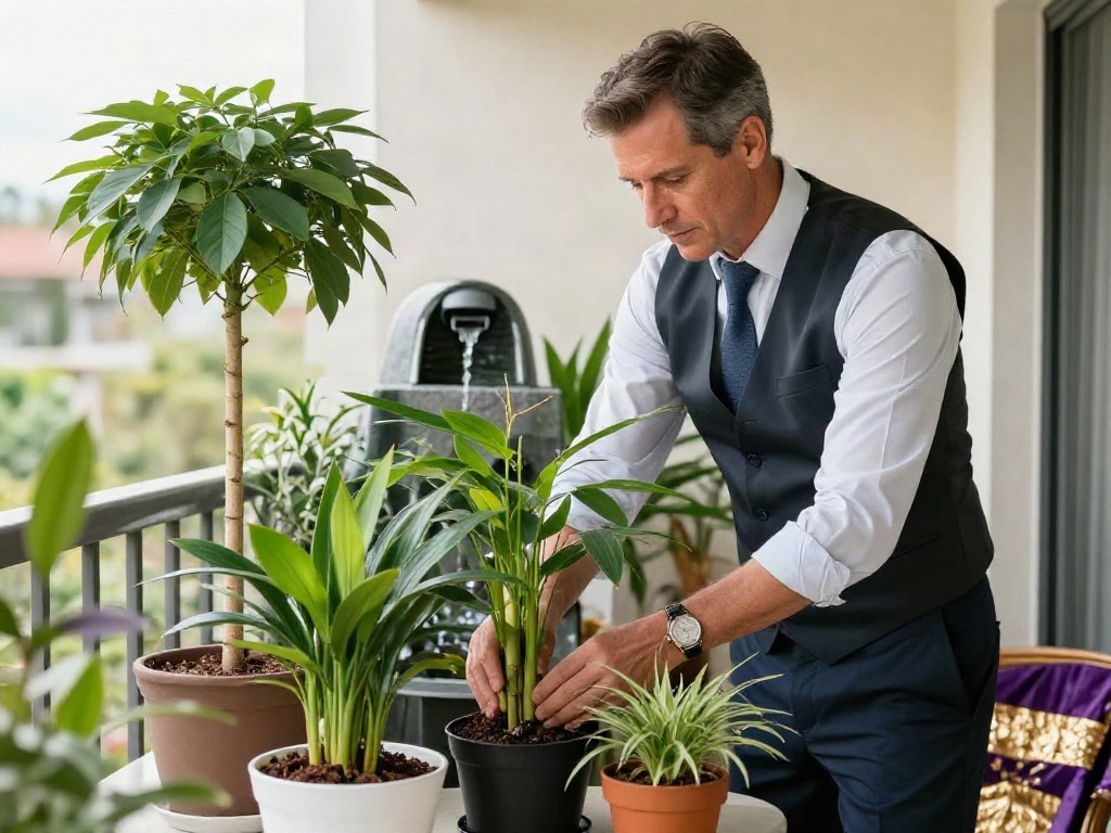 Fengshui Wohlstandsbereich Balkon